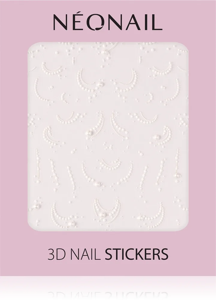 NEONAIL 3D Nail Stickers klistermærker til negle type 01 1 stk.