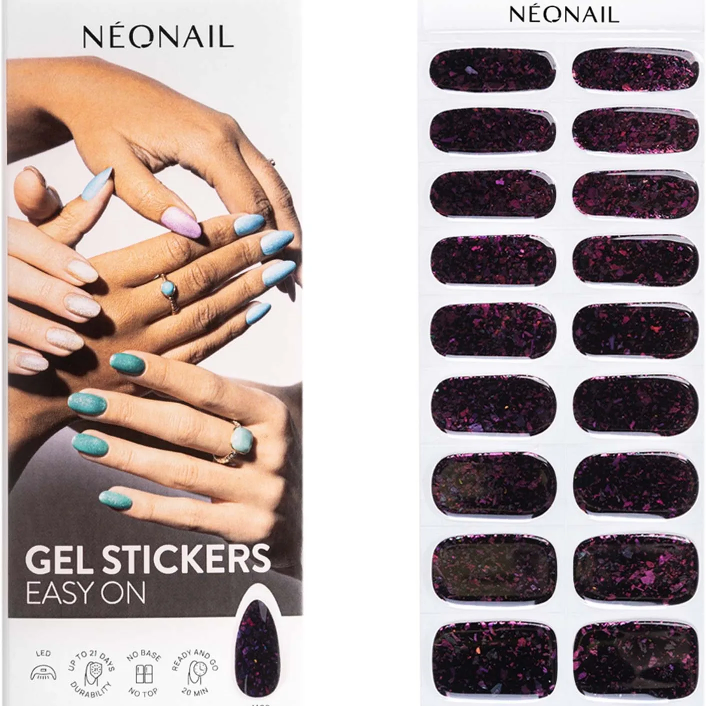 NEONAIL Gel Stickers Easy On M03