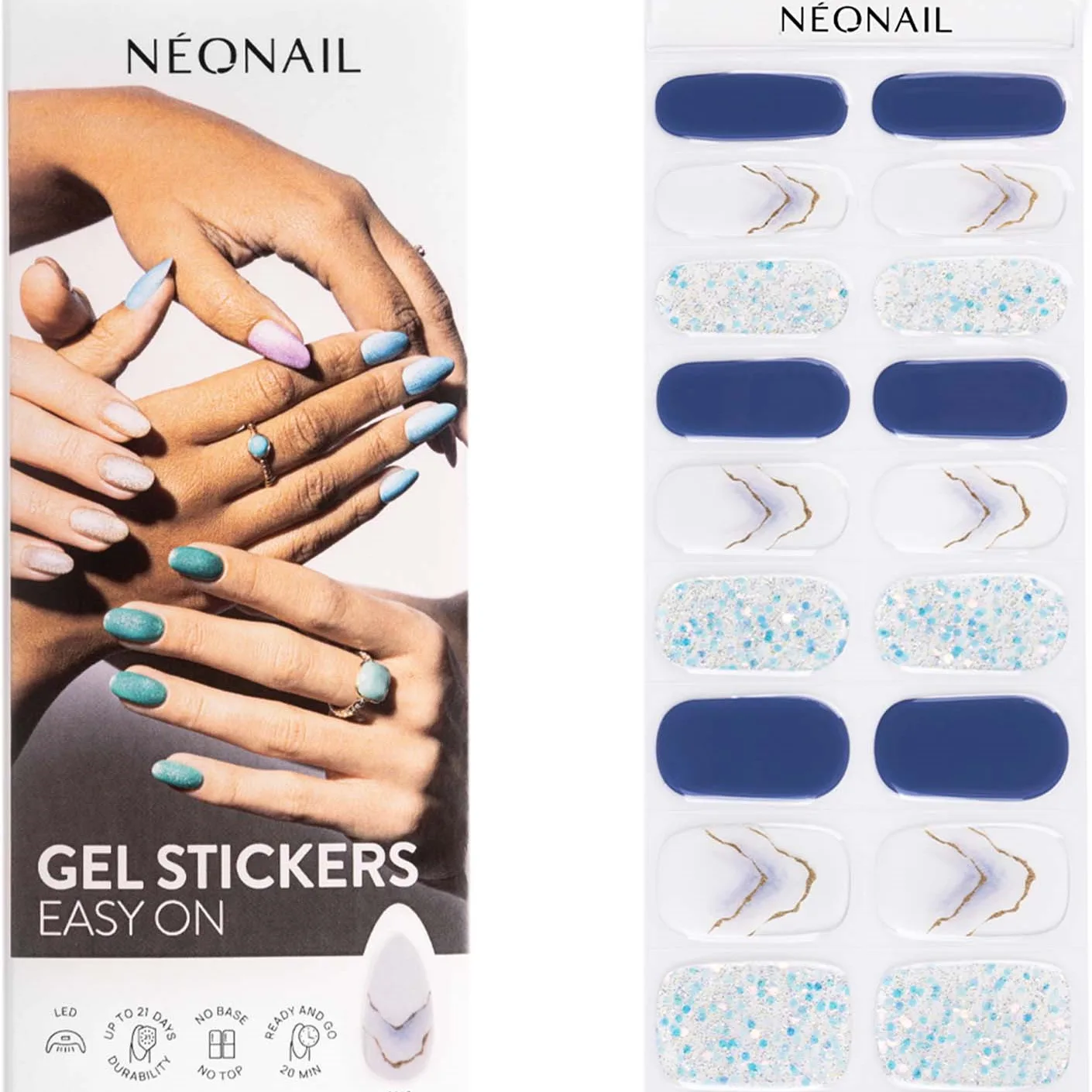 NEONAIL Gel Stickers Easy On M10