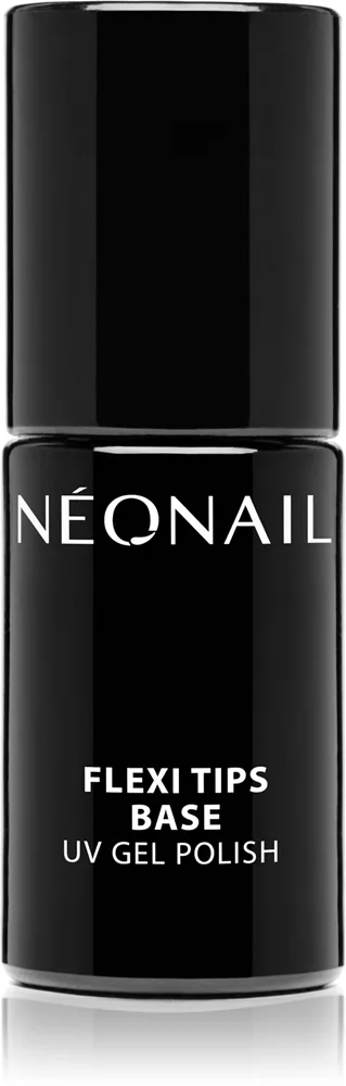 NEONAIL Flexi Tips Base styrkende gel-underlak til opbygning af negle 7.2 ml