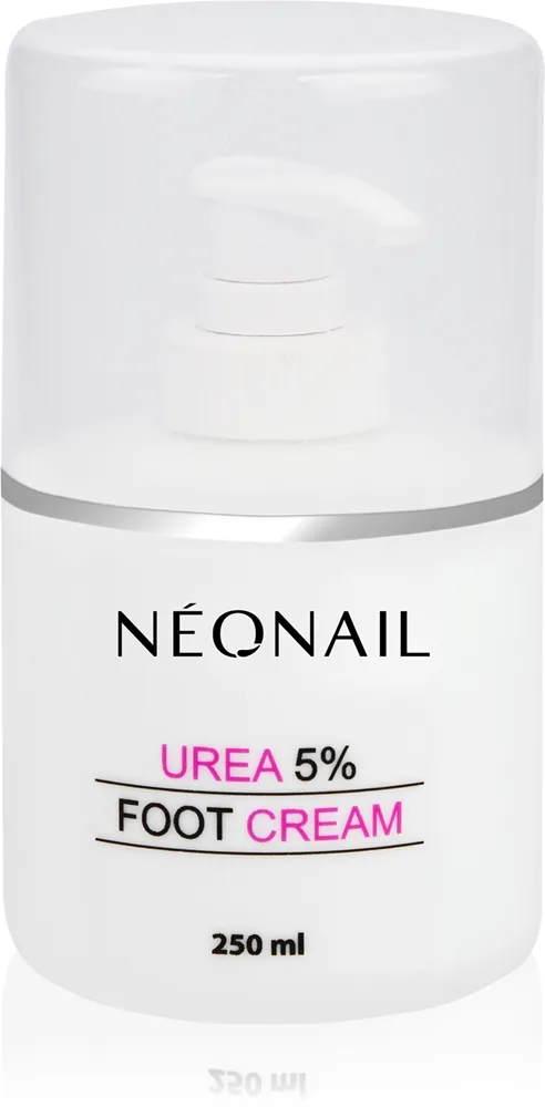NEONAIL Foot Cream Urea 5% ravitseva ja kosteuttava voide jalkoihin 250 ml
