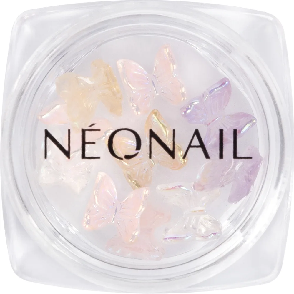 NEONAIL Nail Art 3D Butterflies Dekoration til negle 10 stk.