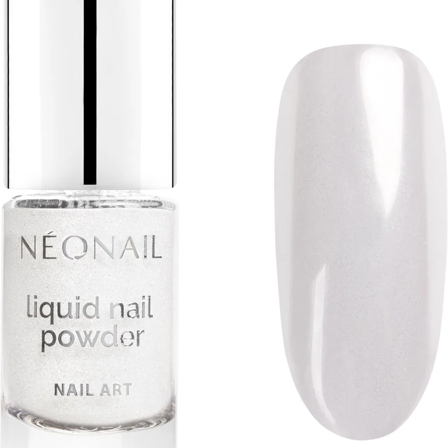 NEONAIL Nail Art Liquid Nail Powder kimalteleva jauhe kynsiin sävy Chrome 01 6.5 ml