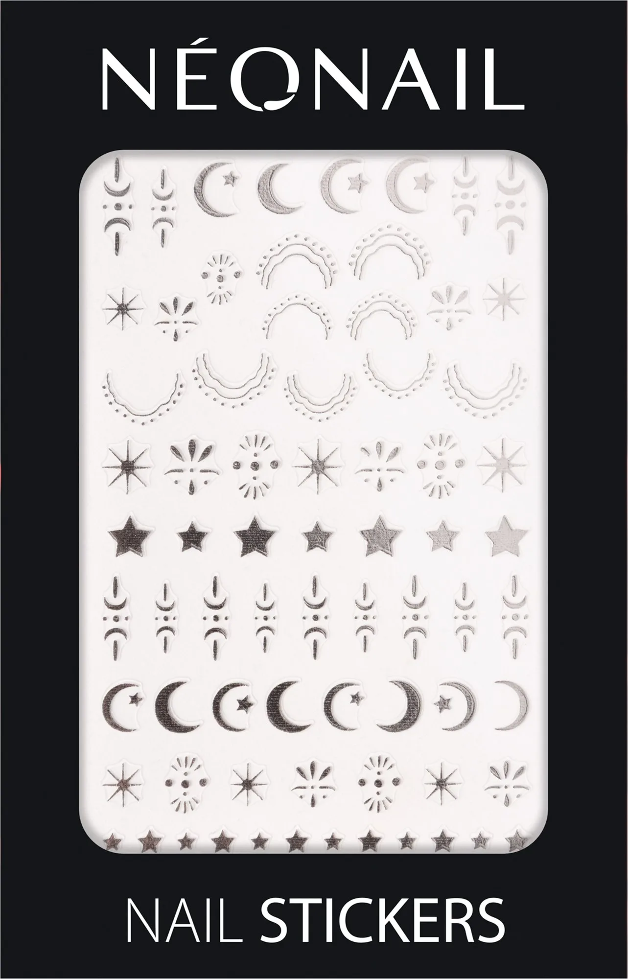 NEONAIL Nail Art Stickers 05 Astro Silver