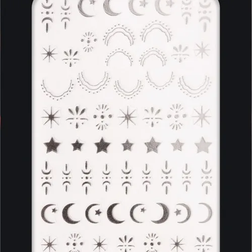 NEONAIL Nail Art Stickers 05 Astro Silver