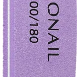 NEONAIL Nail Buffer Curved Buffer för glänsande naglar typ 100/180 Violet 1 st.