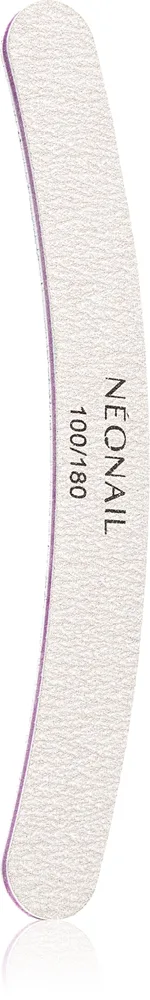 NEONAIL Nail File Curved kynsiviila 100/180 1 kpl