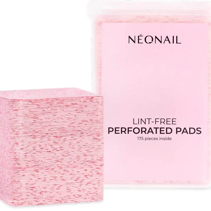 NEONAIL Pads Lint-Free Perforated Rensende puder til negle 175 stk.