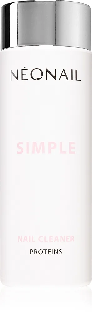 NEONAIL Simple Nail Cleaner Proteins Forberedelse til affedtning og tørring af negle 200 ml