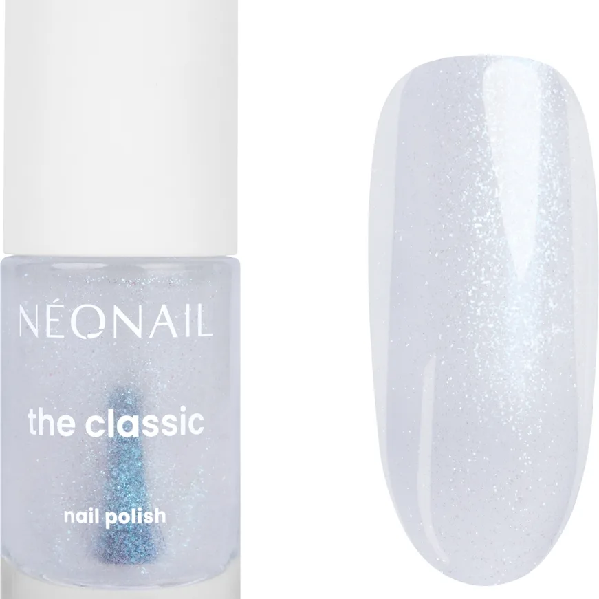 NEONAIL The Classic Glow Nail Polish Glitrende neglelak Skygge Luminous Glow Blue 7.2 ml