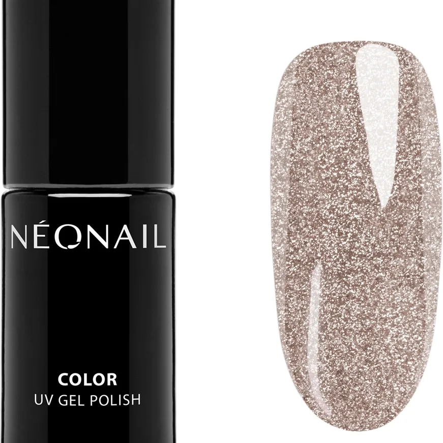 NEONAIL Winter Symphony geelikynsilakka – UV/LED-lamppu tarvitaan sävy Snowlit Gold 7.2 ml