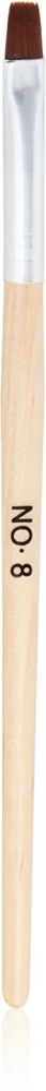 NEONAIL Wooden Brush børste til påføring af gelprodukter type No. 8 1 stk.