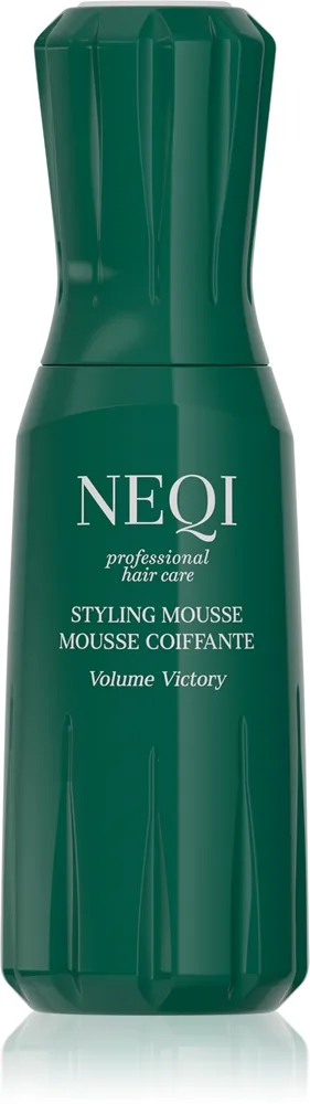 NEQI Volume Victory Styling skum Til fint hår og hår uden volumen med varmebeskyttelse 150 ml
