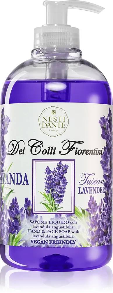 Nesti Dante Dei Colli Fiorentini Lavender Relaxing Handtvål Med pump 500 ml