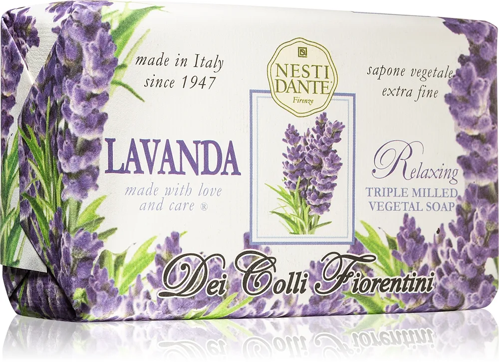 Nesti Dante Dei Colli Fiorentini Lavender Relaxing luonnollinen saippua 250 g