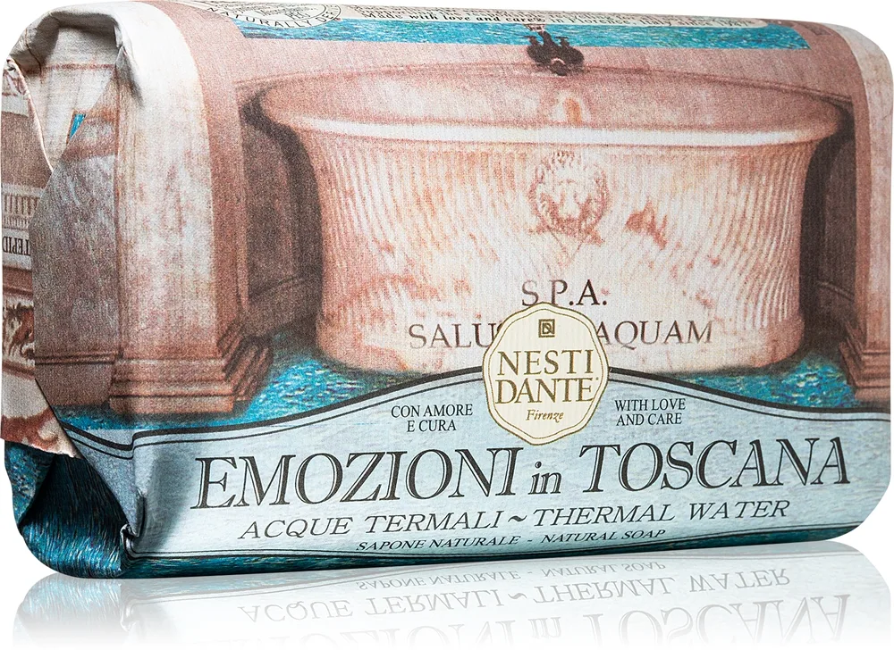 Nesti Dante Emozioni in Toscana Thermal Water luonnollinen saippua 250 g