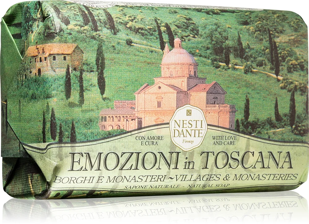 Nesti Dante Emozioni in Toscana Villages & Monasteries luonnollinen saippua 250 g