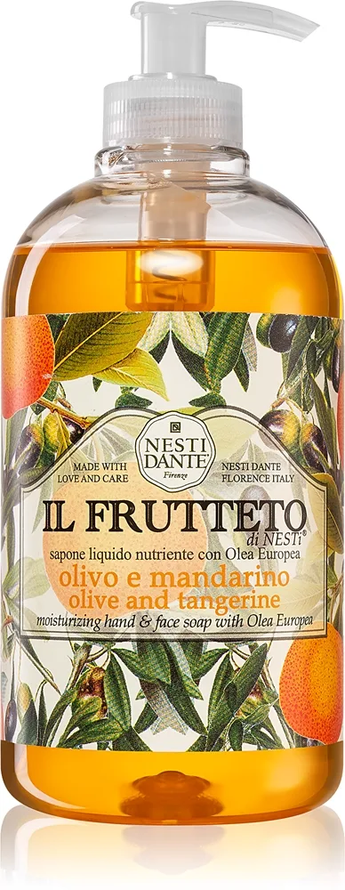 Nesti Dante Il Frutteto Olive and Tangerine Handtvål 500 ml