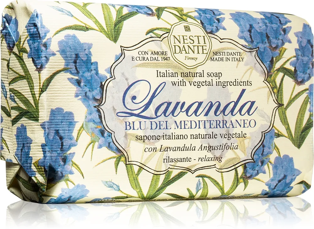 Nesti Dante Lavanda Blu del Mediterraneo luonnollinen saippua 150 g