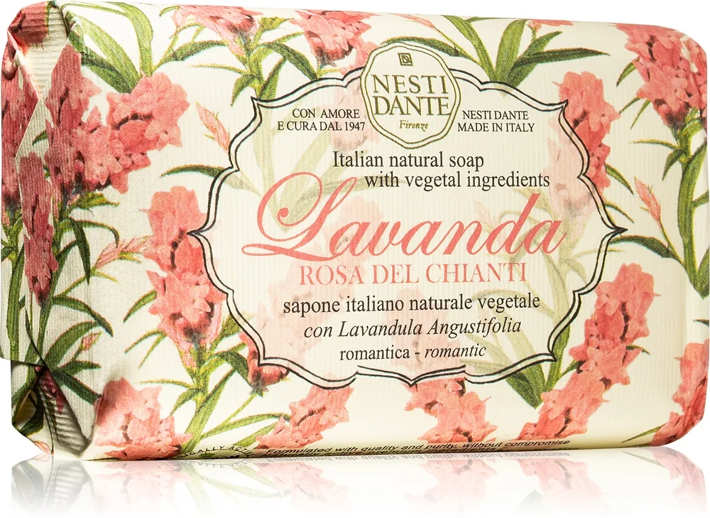 Nesti Dante Lavanda Rosa del Chianti Naturlig tvål 150 g