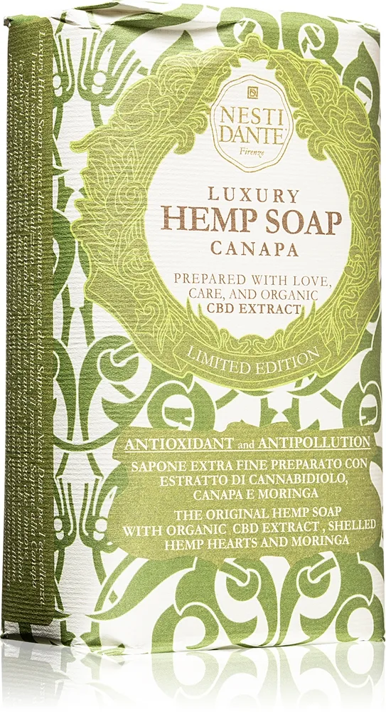 Nesti Dante Luxury Hemp luonnollinen saippua 250 g