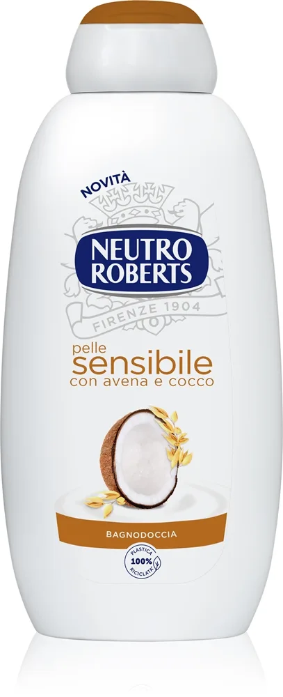 Neutro Roberts Avena e Cocco suihkugeeli ravitseva vaikutus 600 ml