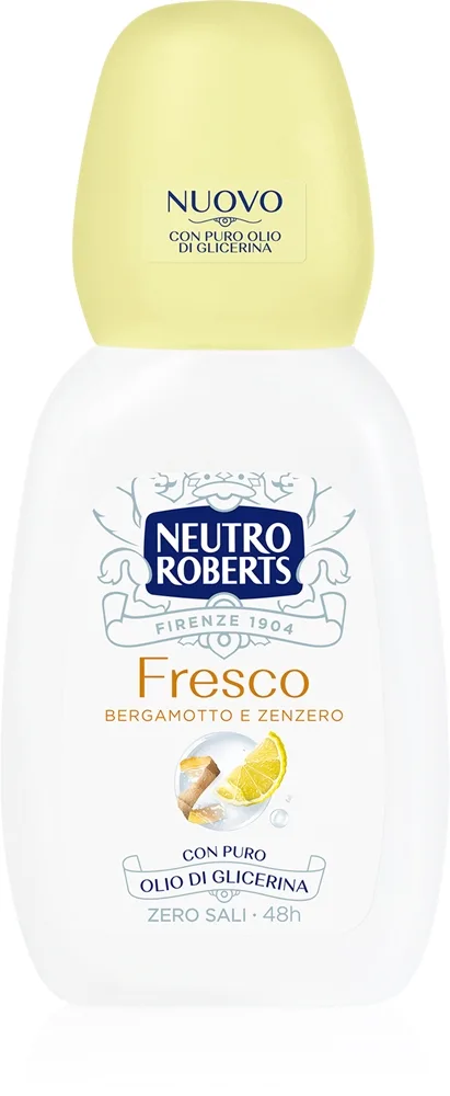 Neutro Roberts Bergamotto e Zenzero parfume deodorant Med 48 timers effektivitet 75 ml