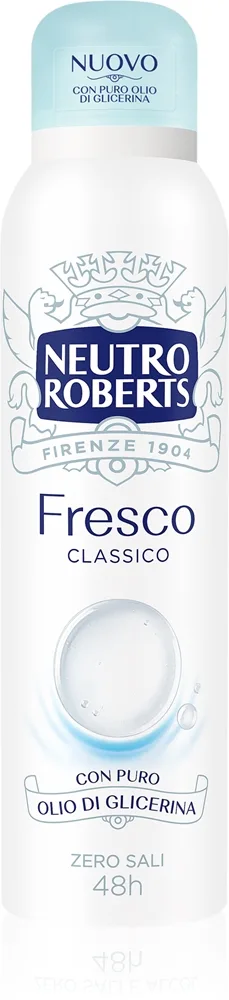Neutro Roberts Classico Opfriskende deodorantspray Med 48 timers effektivitet 150 ml