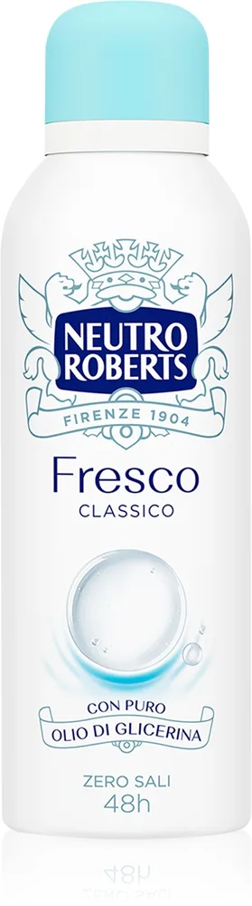 Neutro Roberts Classico Opfriskende deodorantspray Med 48 timers effektivitet 50 ml