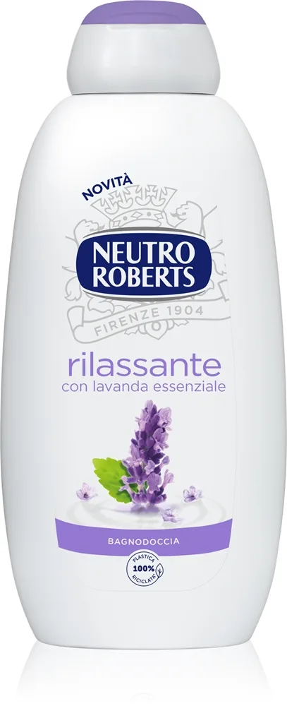 Neutro Roberts Lavanda Essenziale suihkugeeli sisältää laventelia 600 ml