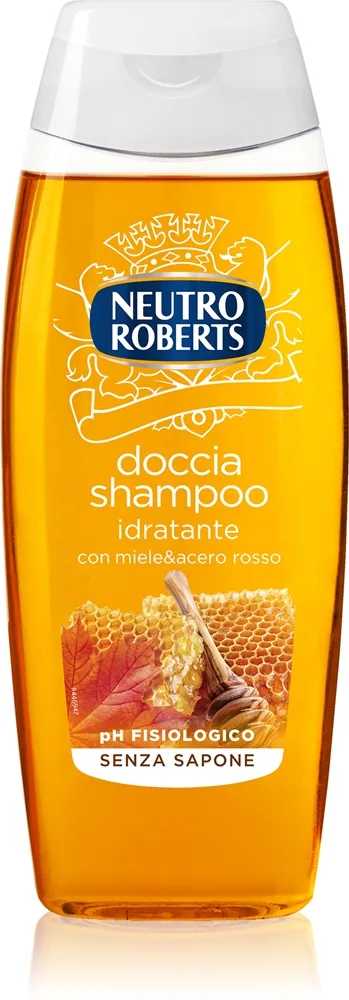 Neutro Roberts Miele & Acero Rosso Duschtvål och schampo 2-i-1 250 ml