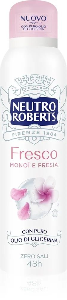 Neutro Roberts Monoi e Fresia Spray deodorant Med 48 timers effektivitet 150 ml