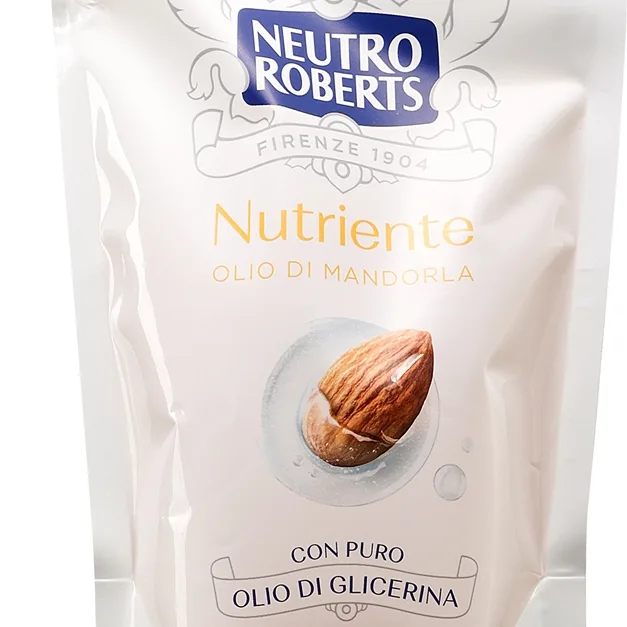Neutro Roberts Olio di Mandorla Handtvål med vårdande effekt Påfyllning 400 ml