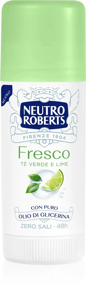 Neutro Roberts Tè Verde e Lime Roll-on Deodorant Med 48 timers effektivitet 40 ml