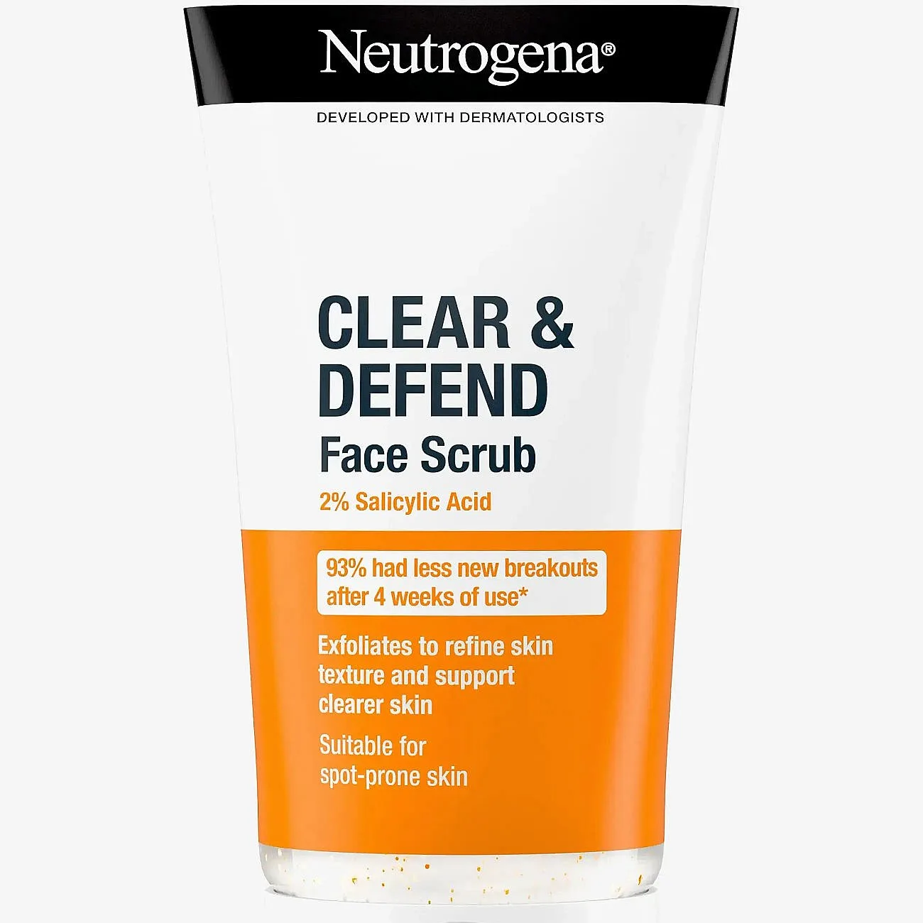 Neutrogena Clear & Defend 2 % Salicylic Acid Face Scrub - 150 ml