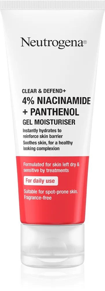 Neutrogena Clear & Defend+ kosteuttava geeli 50 ml