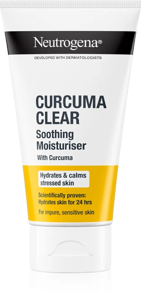 Neutrogena Curcuma Clear rauhoittava ja kosteuttava voide 75 ml