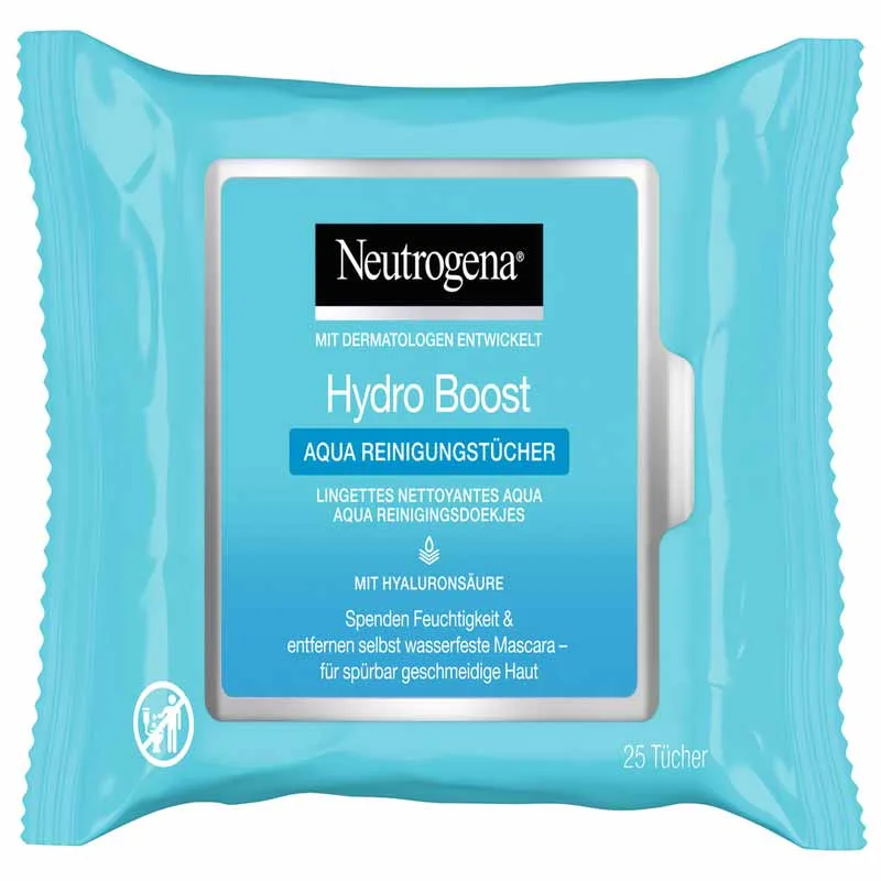 Neutrogena Hydro Boost Aqua Reinigungstücher 25 St. 25 St Tücher