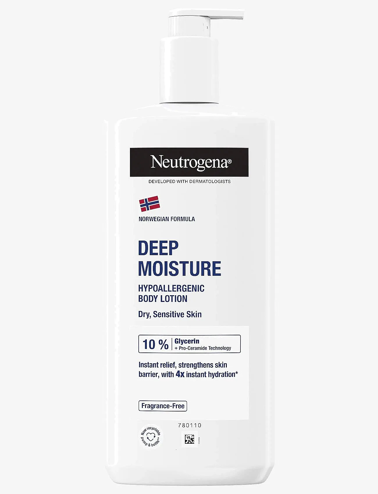 Neutrogena Deep Moisture Hypoallergenic Lotion 400 ml