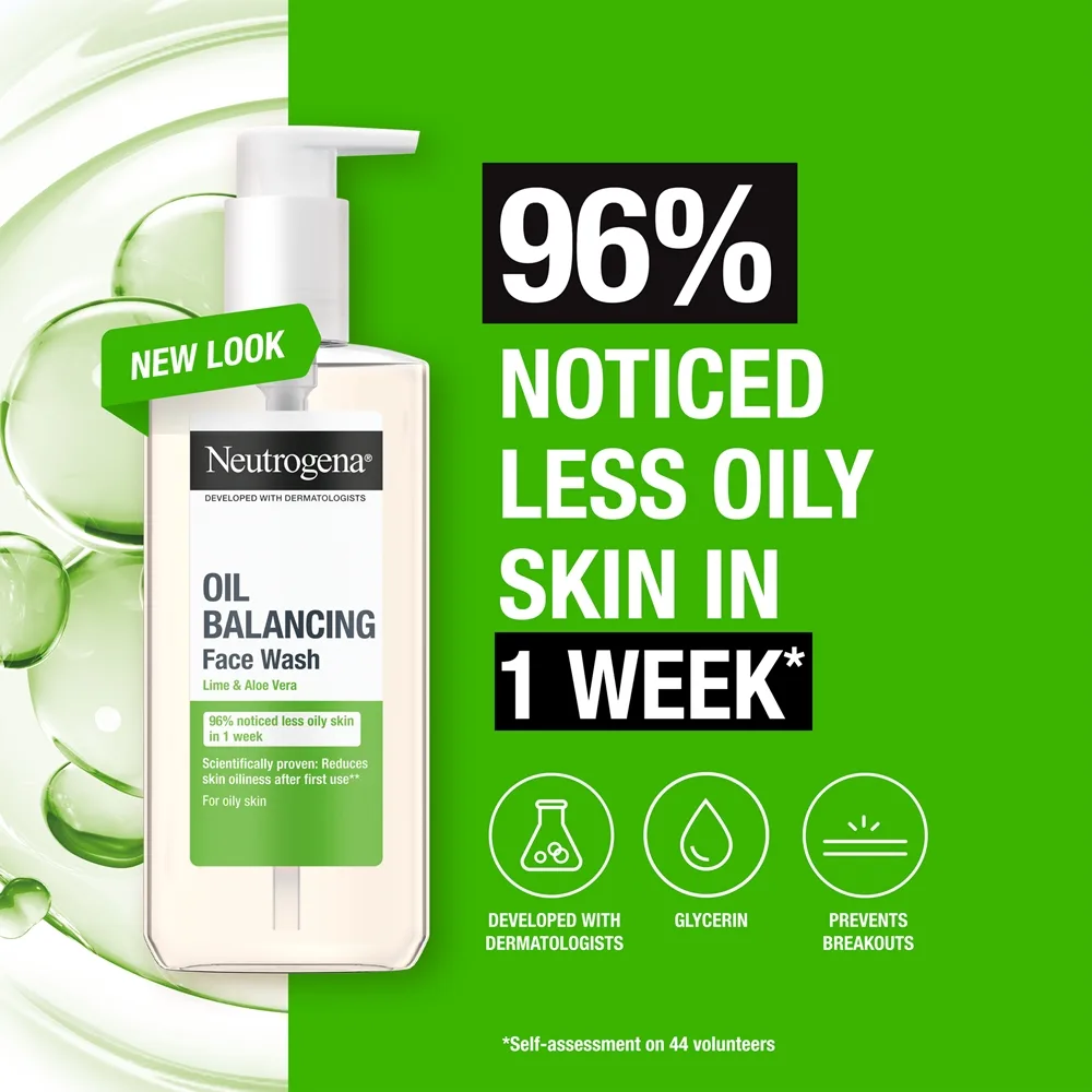 Neutrogena Oil Balancing Rengöringsgel 200 ml