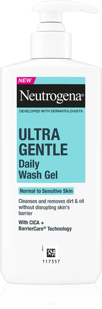 Neutrogena Ultra Gentle puhdistusgeeli 200 ml
