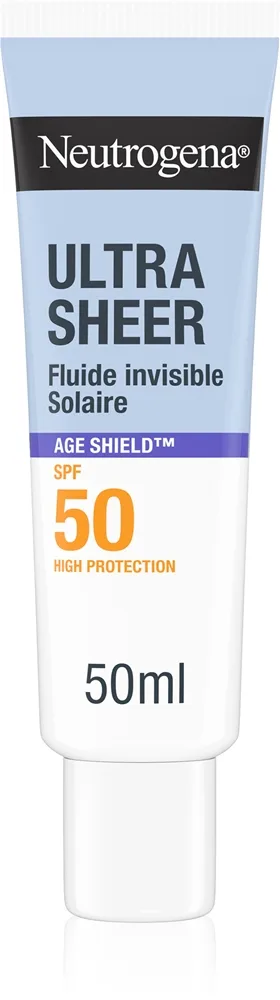 Neutrogena Ultra Sheer Age Shield Ultralet Væske SPF 50 50 ml