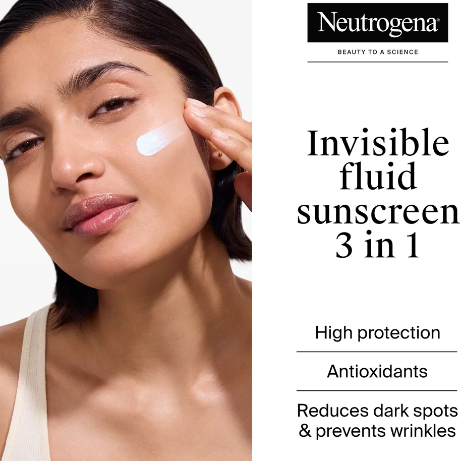 Neutrogena Ultra Sheer Age Shield Ultralätt vätska SPF 50 50 ml