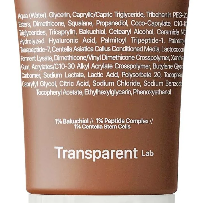 Niche Beauty Lab Transparent Lab Bakuchiol Firming Cream - 50 ml