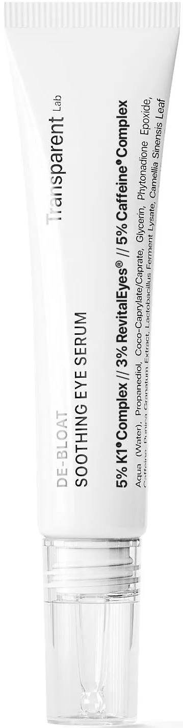 Niche Beauty Lab Transparent Lab De-Bloat Soothing Eye Serum - 15 ml