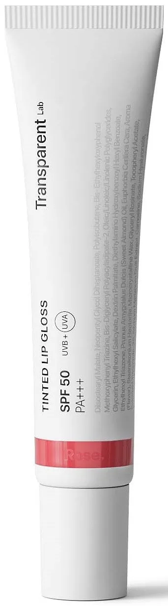 Niche Beauty Lab Transparent Lab Lipgloss SPF 50+ Rose - 15 ml