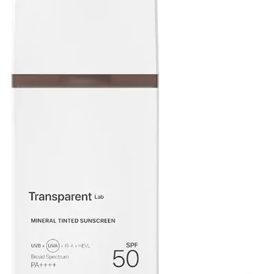 NICHE BEAUTY LAB Transparent Lab Mineral Tinted Sunscreen Dark