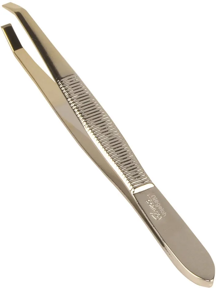 Niegeloh Solingen Basic Pincett Klo Guld 9cm 9 ml