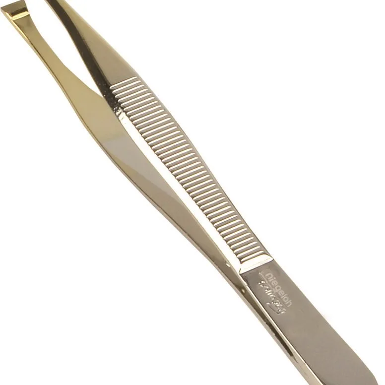 Niegeloh Solingen Basic Pincett Rak Guld 9cm 9 ml