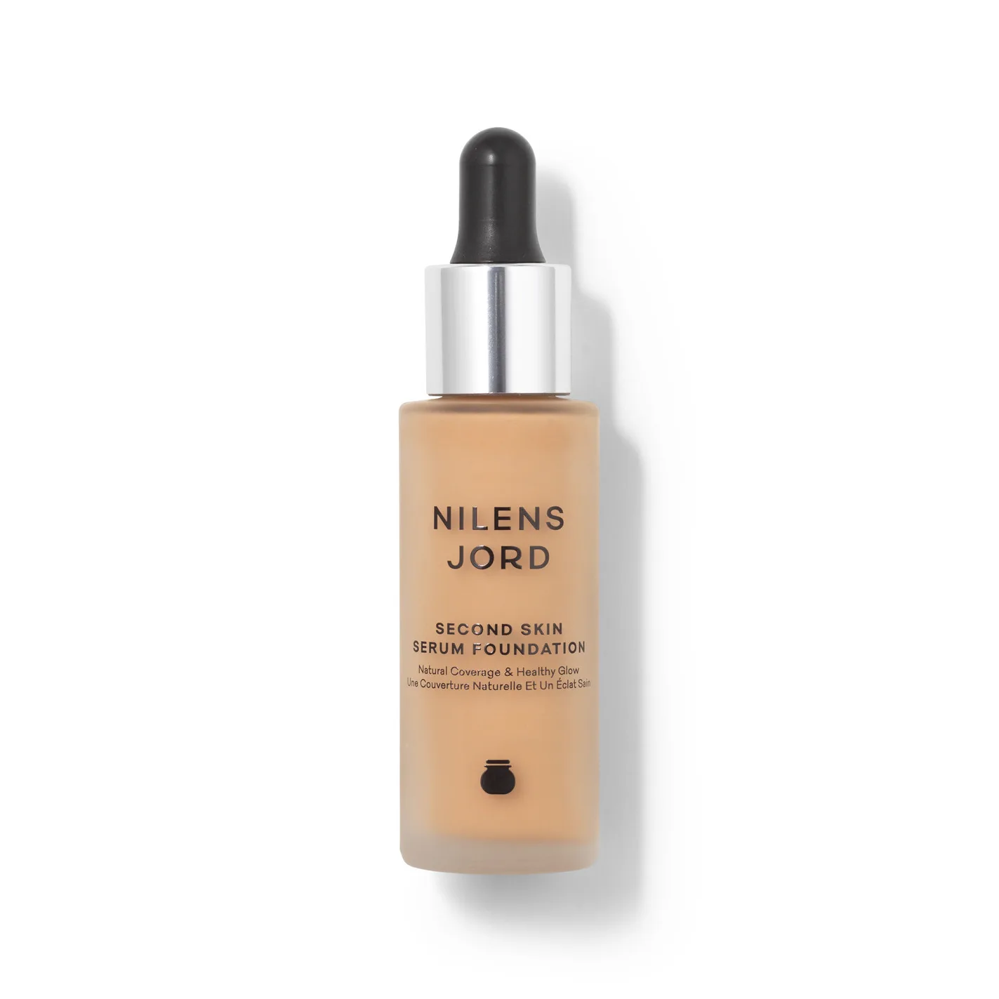 Nilens Jord Second Skin Serum Foundation 28 ml - No. 554 Toffee